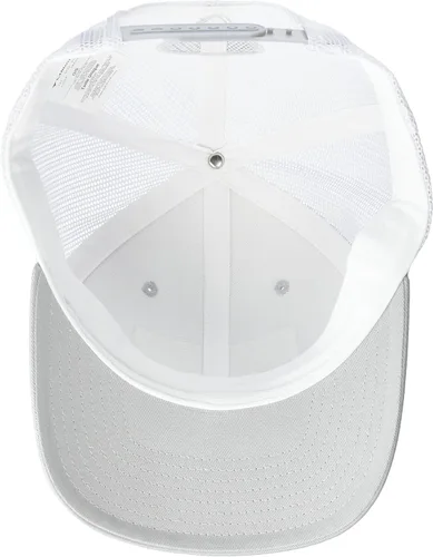 Vista 316 de Columbia Gorra de bola de malla Bandera antigua de malva/blanco/pescado