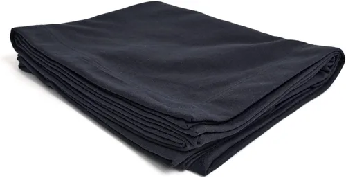 Vista 4 de Gildan Manta de forro polar de mezcla pesada, estilo G18900, negro, 50 x 60 pulgadas