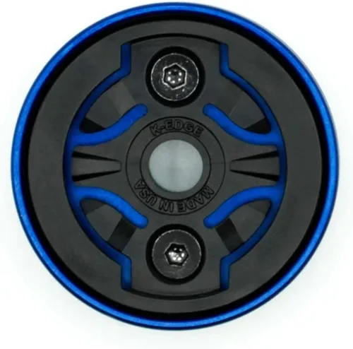 Vista 9 de K-Edge Gravity Top Cap Soporte para computadora de bicicleta Garmin Negro accesorios de ciclismo-electrónica