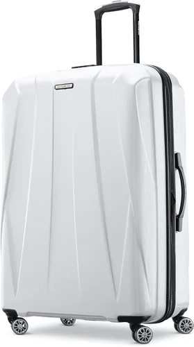 Vista 9 de Samsonite Centric 2 Set de maletas rígidas expandibles con ruedas giratorias dobles, Azul Caribe, Juego de 2 piezas (equipaje de mano/grande)