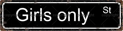 Vista 28 de 1 letrero de metal con texto en inglés "MEMBERS ONLY" sin relieve (15.75 x 3.94 pulgadas / 15.7 x 3.9 in), letrero de calle novedoso, decoración