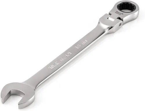 Vista 18 de TEKTON Llave combinada con cabeza flexible de 12 puntos de 22 mm WRC26422