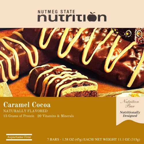 Vista 16 de Nutmeg State Nutrition Barras altas en proteínas, 7 porciones por caja (1 caja (7 porciones), chocolate negro S'mores)