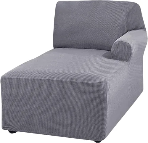 Vista 20 de SFYZ HOME Funda de sillón jacquard moderna, de forro polar, funda elástica para sillón izquierdo/derecho para sofá biplaza en forma de L
