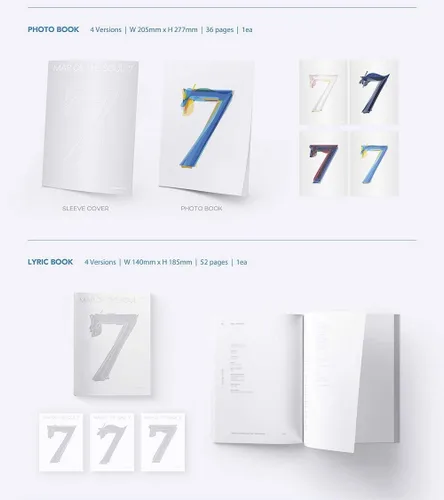 Vista 3 de BTS - Mapa del Alma: 7 (CD)- Versión 1