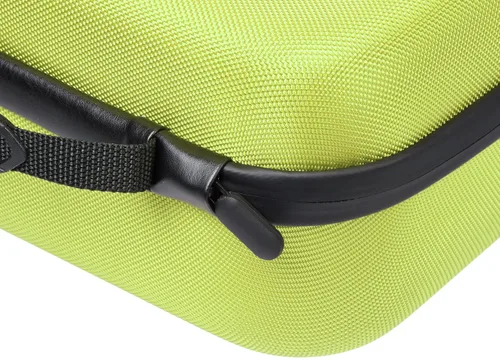 Vista 5 de Tienda Basics Hard Shell Travel and Storage Case for Nintendo Switch and Switch OLED- 12 x 48 x 9 Inches Neon Yellow