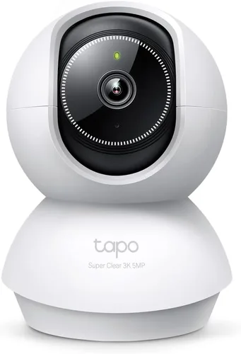 Vista 9 de TP-Link Tapo - Cámara de seguridad Pan/Tilt de 2K QHD para cámara de mascotas, monitor de bebé, detección de movimiento, seguimiento de movimiento
