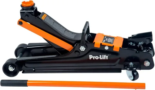 Vista 4 de Pro-LifT PL2920 - Gato de piso de 2 toneladas para autos, gato hidráulico con capacidad de 4000 lb para taller de garaje en casa Negro / Rojo