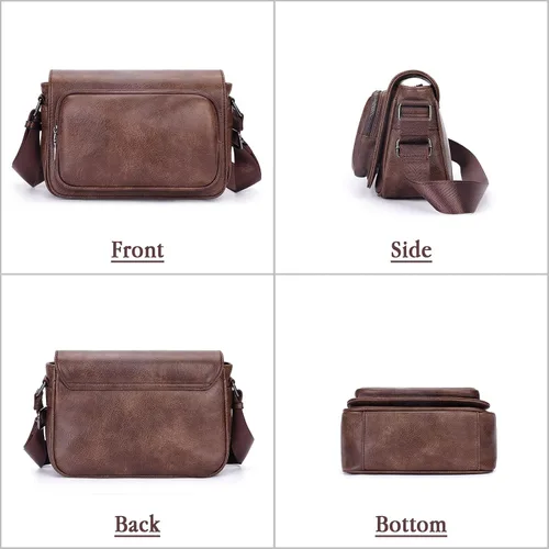 Vista 6 de HKCLUF Small Crossbody Bags Purse for Women Vegan Leather Small Hobo Purse Women's Shoulder Bags