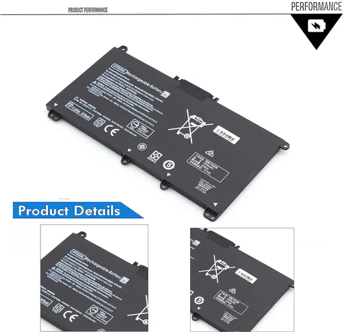 Vista 3 de Batería HT03XL y cargador de 45 W para HP 15-CS 15-DA 15-DB 15-DW 15-DY 15-EF:15-ef0023dx ef0021nr ef0875ms 15-cs3055wm 15-cs3075wm 15-dy2024nr 15