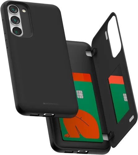 Vista 21 de GOOSPERY Funda tipo cartera para Samsung Galaxy S22 Ultra, [tarjetero] parachoques magnético de puerta con cierre automático, cubierta protectora