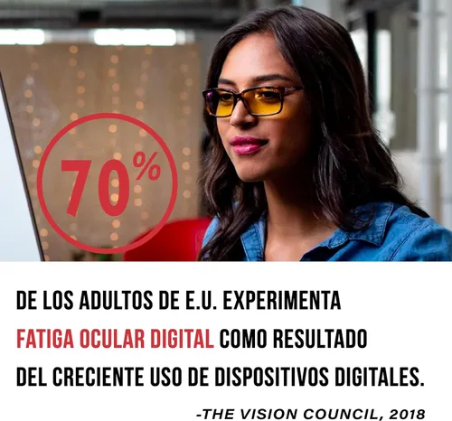 Vista 8 de GUNNAR - Gafas prémium para juegos y computadora - Bloquean el 35% de la luz azul - Enigma, ónix, tinte transparente