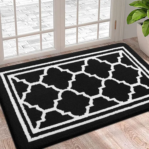 Vista 17 de Buganda Alfombra para Puerta Interior, Tapete Resistente a la Suciedad y Absorbente, Antideslizante, Alfombras de Perfil Bajo para Entrada