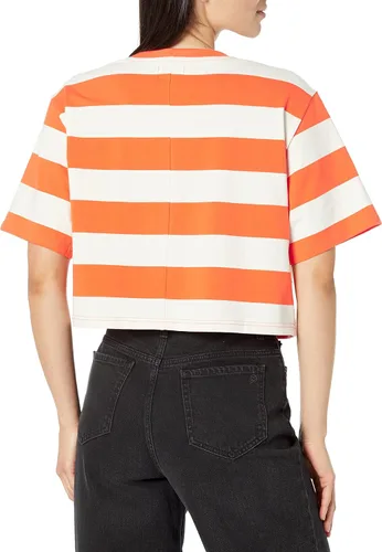 Vista 2 de The Drop Camiseta corta de manga corta con cuello redondo Sydney para mujer