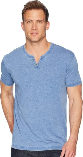 Vista 7 de Lucky Brand Venice Burnout - Camiseta de cuello con muesca y dos botones para hombre