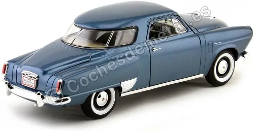 Vista 2 de Road Signature 92478bl 1950 Studebaker Champion Blue 1-18 modelo de coche fundido a troquel