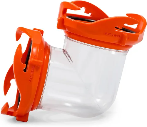 Vista 14 de Camco RhinoFLEX Kit de manguera para tanque totalizador de 3 pies - Incluye codo transparente de 90 grados, manguera de drenaje y 2 tapas