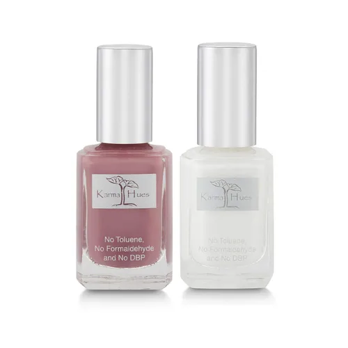 Vista 9 de karma organic Esmalte de uñas Halal certificado, verdaderamente transpirable, libre de crueldad animal y vegano con removedor de esmalte de uñas
