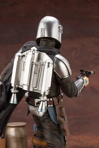 Vista 8 de Kotobukiya The Mandalorian & The Child ArtFX - Estatua de PVC, multicolor