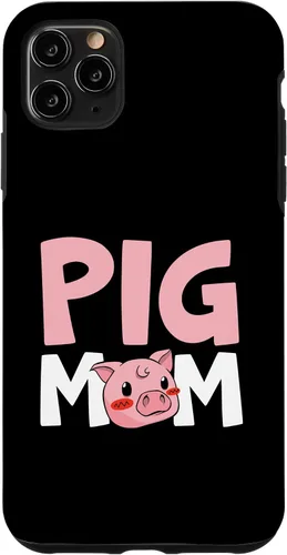 Vista 11 de Funda para iPhone 14 Pig Mom Pig Whisperer Piggy Pig Lover Día de la Madre