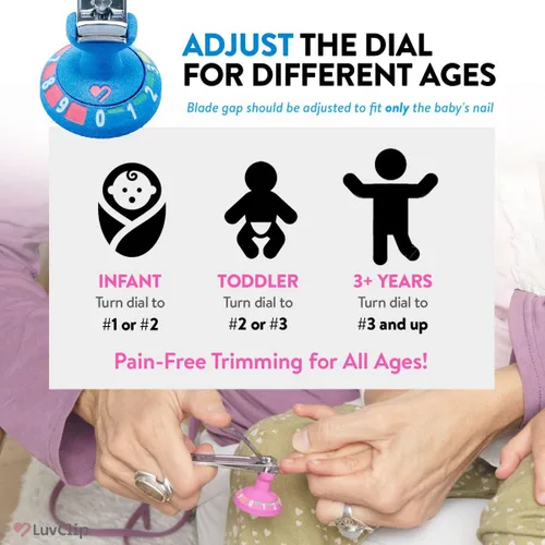 Vista 5 de Cortaúñas ajustable para bebés, cortador de uñas para niños, bebés, recién nacidos, artículos esenciales para bebés, artículos imprescindibles