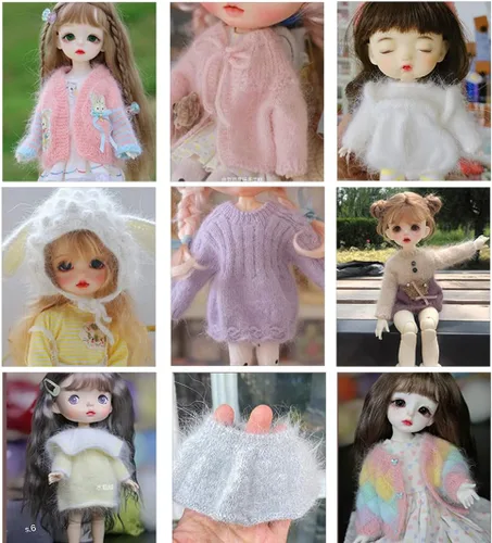 Vista 4 de 3 bolas de lana de cachemira de visón, pelo de lujo, pelo largo, de felpa larga, para tejer a mano, ganchillo, proyecto de bricolaje, 5.29 oz (beige)