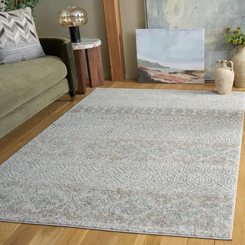 Vista 16 de SAFAVIEH Madison Collection - Alfombra decorativa de 2 pies 3 pulgadas x 4 pies, color carbón y gris, diseño bohemio chic, no desprende pelusa