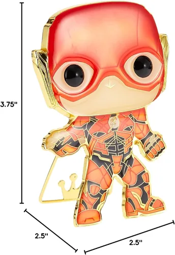 Vista 9 de Funko Pop! Pin DC - Flash