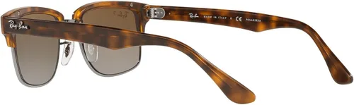 Vista 5 de Ray-Ban Lentes de sol cuadrados polarizados RB4190 para hombre Demi Gloss Havana 2047in Demi Gloss Havana