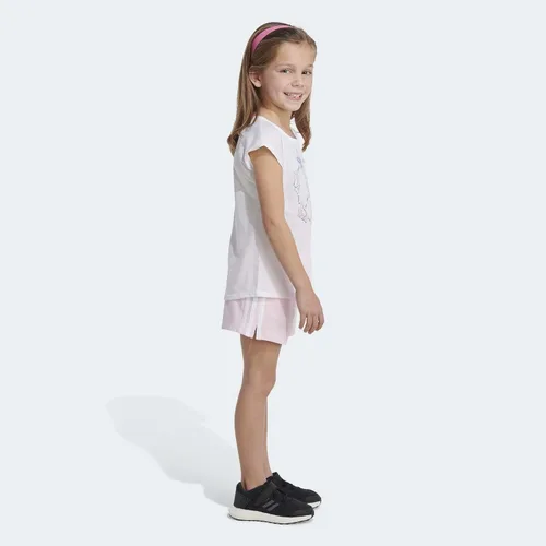 Vista 5 de adidas Conjunto corto de rizo francés de algodón de 2 piezas para niñas