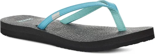 Vista 18 de Sanuk Yoga Spree 4 chancletas de mujer Negro