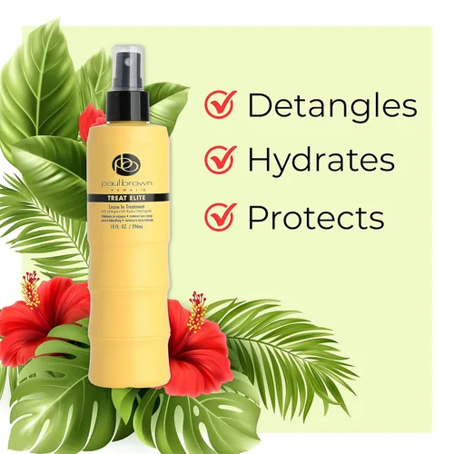 Vista 3 de Paul Brown Hawaii Treat Elite - Spray de queratina sin enjuague (10 onzas)