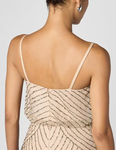 Vista 5 de Adrianna Papell Vestido largo tipo blusón para mujer