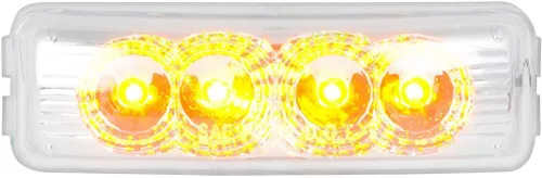 Vista 7 de GG Grand General 77960 Luz LED ámbar/ámbar (lente rectangular Spyder 4 lentes)