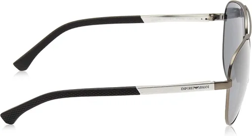 Vista 3 de Emporio Armani EA2059 30106G - Lentes de sol piloto mate Gunmetal EA2059 Catego 2402in Metálico Mate 6115140