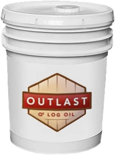 Vista 3 de Outlast - Conservante de madera de aceite de troncos Q8 para cubiertas, casas de troncos, cortes finales y más - Transparente - 1 galón