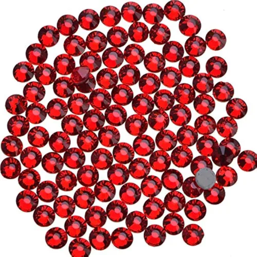 Vista 75 de 4500 unidades de diamantes de imitación de cristal de fijación en caliente con parte trasera plana HotFix gemas de cristal redondas de 0.079 Citrino