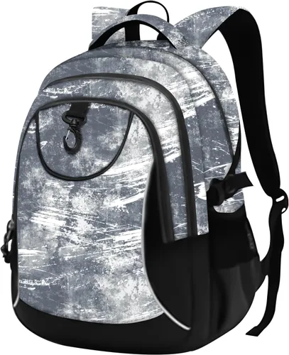 Vista 13 de Mochila escolar estilo Rickyh, mochila de viaje para hombres y mujeres, mochila ligera con compartimento para portátil, Tamaño único