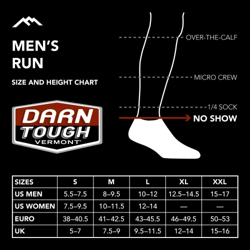 Vista 3 de Darn Tough (Style 1033) - Calcetines de correr ultraligeros para hombre
