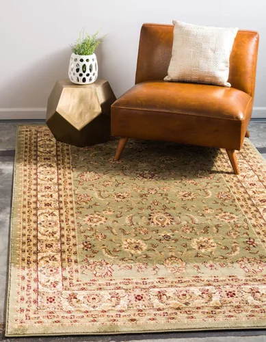 Vista 10 de Unique Loom - Colección Voyage - Alfombra tradicional oriental clásica de diseño intrincado