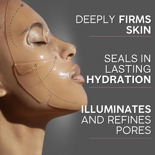 Vista 3 de ERASE Mascarilla facial de colágeno hidratante Pro-Collagen para mujeres y hombres Mascarillas faciales para el cuidado de la piel Mascarillas
