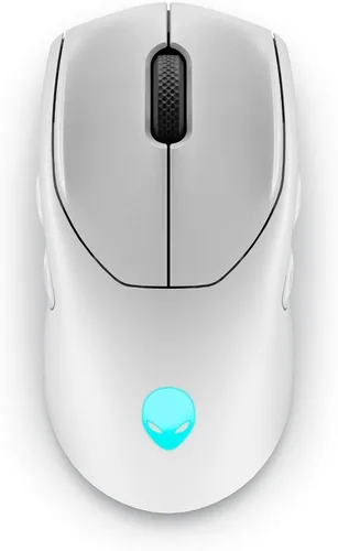 Vista 15 de Alienware Pro - Ratón inalámbrico para juegos - Conectividad inalámbrica de 2.4GHz/USB con cable, DPI ajustable, tecnología de sensor óptico, 6 Luz