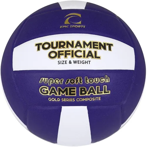 Vista 3 de Epic Gold Series Torneo Oficial Juego de Voleibol (24 colores disponibles)