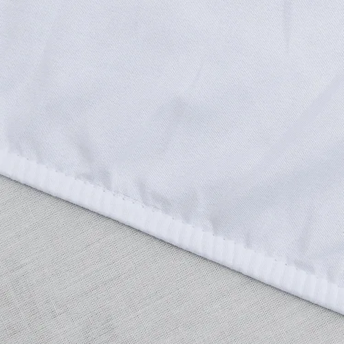 Vista 8 de Sleepdown Protector de colchón tamaño matrimonial, sábana bajera Blanco