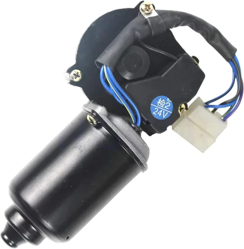 Vista 3 de YN53C00012F2 YN53C00004P1 YN53C00011P1 Conjunto del motor del limpiaparabrisas para excavadora Kobelco SK200-6 SK200-6E SK200-8 SK210-8 SK210LC-8