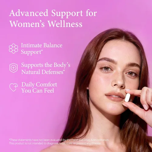 Vista 5 de LAIFE Probióticos vaginales prémium para mujeres, 10B UFC + Urolitina A para la salud vaginal, apoya el equilibrio del pH, bienestar femenino