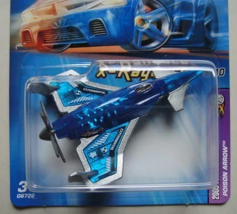 Vista 2 de Hot Wheels 2005 PRIMERAS EDICIONES RAYCERS 9/10 AZUL POENO FLECHA #59
