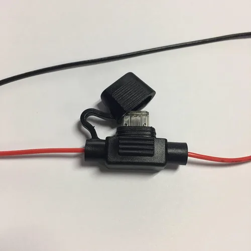 Vista 3 de Barehill Cable blindado resistente a roedores con clips de cocodrilo, cable de metal envuelto en resorte de 12 V CC 20 AWG, compatible con Tactacam