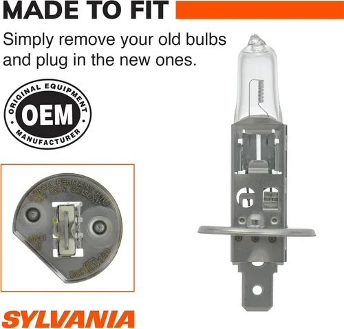 Vista 4 de Bombilla de faros halógenos XtraVision SYLVANIA 9003 (también compatible con H4), (paquete de 2), H1