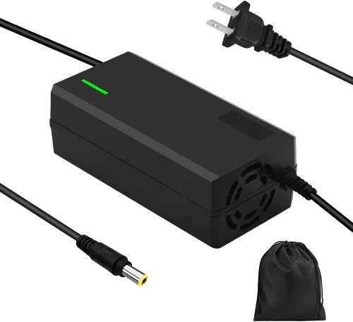 Vista 8 de Cargador súper rápido de 54.6V 3A / 5A para batería de 48V, 7 tipos de enchufes para elegir, sin necesidad de adaptador, más seguro. Compatible